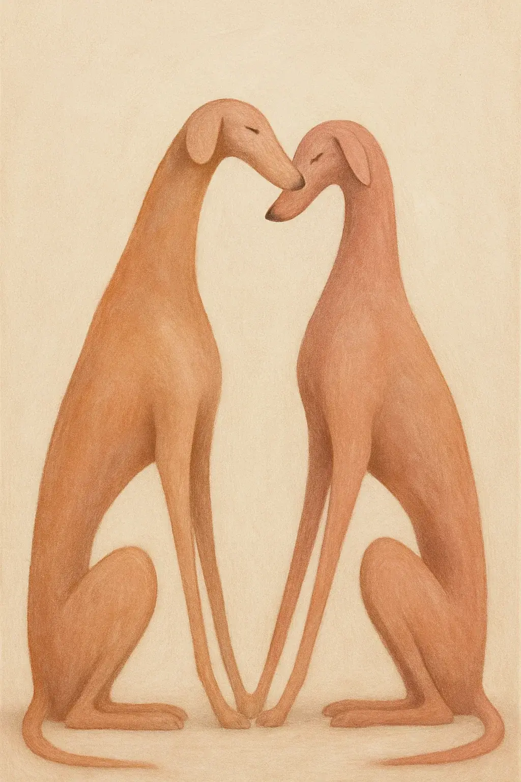 Loving dogs Loving Dogs | Canvas - Image 1