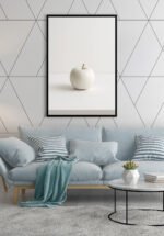 Minimal modern apple | Poster - Image 2