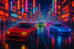 Neon Drift II | Poster