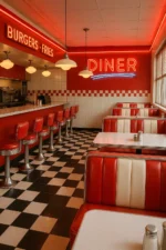 Retro Dinner I | Poster