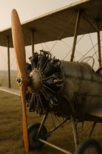 Vintage Airplane Elegance | Poster