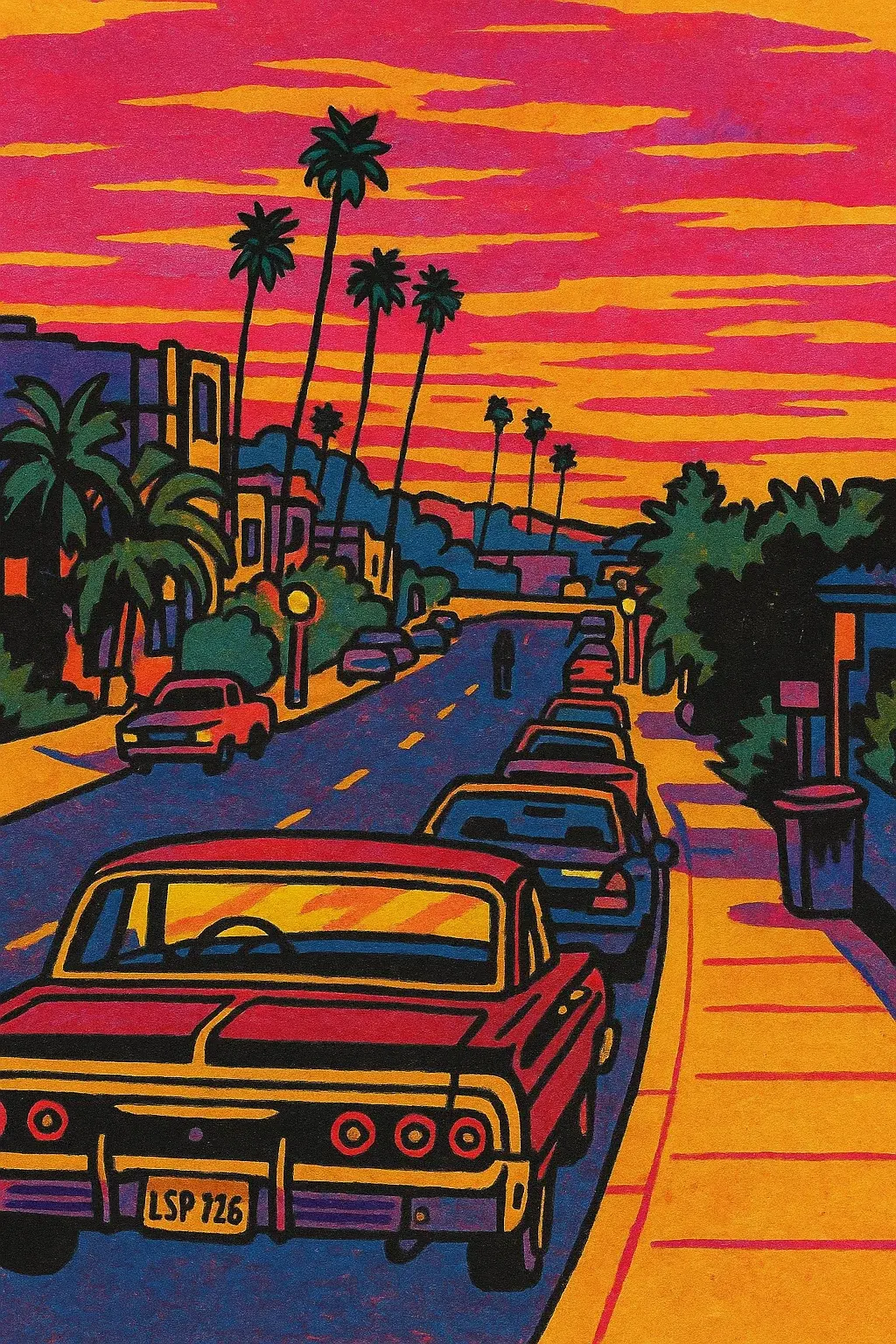 california_sunset California Sunset - Image 1