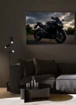 Black Racer I | Canvas - Image 2