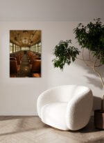 Empty Vintage Bus | Canvas - Image 2