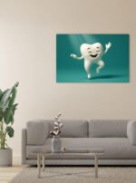 Happy Tooth | Canvas - Image 2