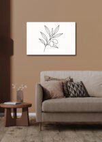 Olive Line | Canvas - Image 2