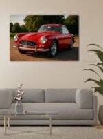 Red Legend I | Canvas - Image 2