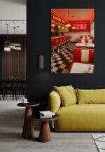 Retro Diner I | Canvas - Image 2