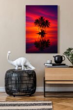 Surreal Tropical Sunset | Canvas - Image 2