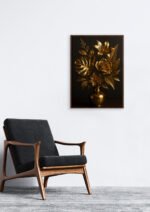 Glided Botanical Elegance I | Poster - Image 2