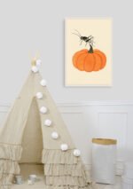 Insect on pumkin | Poster - Image 2
