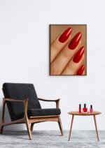 Luxurius Red Nails | Poster - Image 2