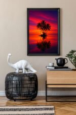 Surreal Tropical Sunset | Poster - Image 2