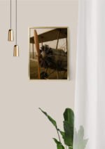 Vintage Airplane Elegance | Poster - Image 2
